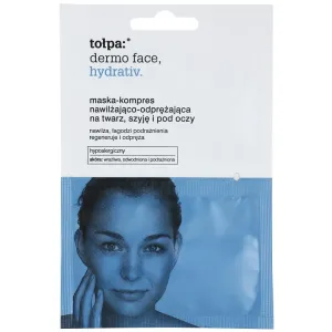 Tołpa Dermo Face Hydrativ intensive hydratisierende Maske  für Gesicht und Augenpartien 2 x 6 ml