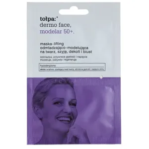 Tołpa Dermo Face Modelar 50+ Straffende Lifting-Maske für Gesicht, Hals und Dekolleté 2 x 6 ml