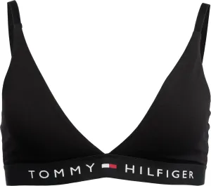 Tommy Hilfiger TH ORIGINAL-UNLINED TRIANGLE Sport BH, schwarz, größe L