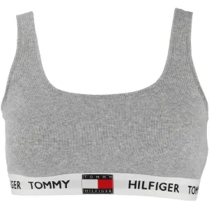 Tommy Hilfiger TOMMY 85 RIB-BRALETTE Sport BH, grau, größe XS