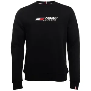 Tommy Hilfiger ESSENTIAL CREW Herren Sweatshirt, schwarz, größe XL