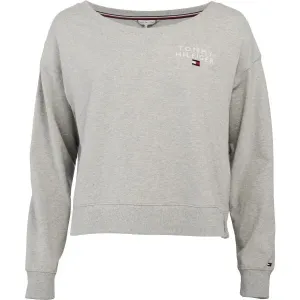 Tommy Hilfiger TH ORIGINAL-SEASONAL TRACK TOP Damen Sweatshirt, grau, größe L