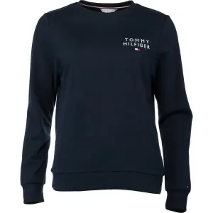 Tommy Hilfiger TH ORIGINAL-TRACK TOP Damen Sweatshirt, dunkelblau, größe L