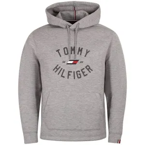 Tommy Hilfiger VARSITY GRAPHIC HOODY Herren Sweatshirt, grau, größe XL