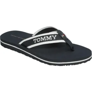 Tommy Hilfiger WEBBING POOL SLIDE Flip-Flops für Damen, dunkelblau, größe 40