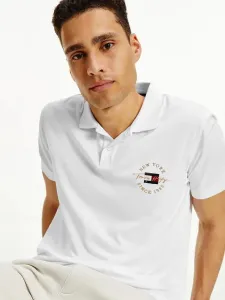 Tommy Hilfiger Icon Logo Interlock Polo T-Shirt Weiß #183176