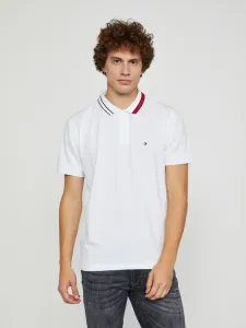 Tommy Hilfiger Sophisticated Tipping Polo T-Shirt Weiß