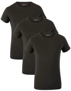 Tommy Hilfiger CN TEE SS 3 PACK PREMIUM ESSENTIALS Herrenshirt, schwarz, größe S