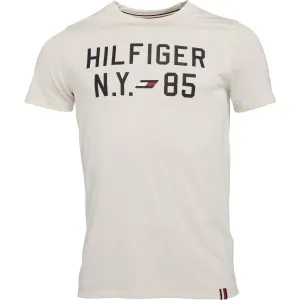 Tommy Hilfiger GRAPHIC S/S TRAINING TEE Herrenshirt, weiß, größe XL