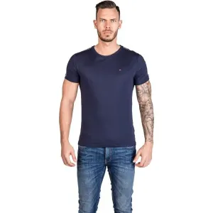 Tommy Hilfiger Herren T-Shirt Authentic Rn Tee Ss UM0UM00562-416 Navy Blazer XL