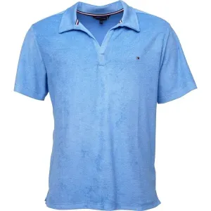 Tommy Hilfiger TERRY SHIRT Herren Poloshirt, blau, größe XL