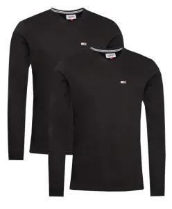 Tommy Hilfiger 2 PACK – Herren T-Shirt Regular Fit DM0DM13228-0XY M
