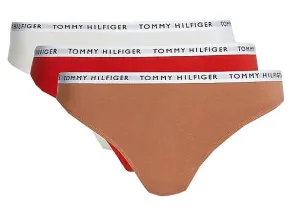 Tommy Hilfiger 3 PACK - Damen Tanga UW0UW02829-0R2 XL