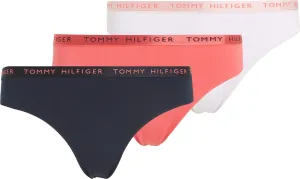 Tommy Hilfiger 3 PACK - Damen Tanga UW0UW04889-0V5 L