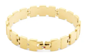 Tommy Hilfiger Bezauberndes vergoldetes Armband mit Kristallen 2780780
