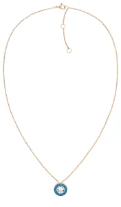 Tommy Hilfiger Elegante Bronze Halskette mit Kristall Layered 2780802
