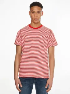 Tommy Jeans Classics T-Shirt Rot #1054603