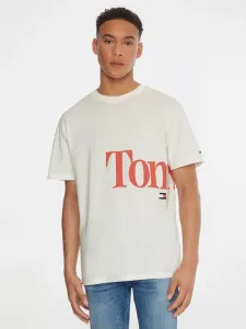 Weiße T-Shirts Tommy Jeans
