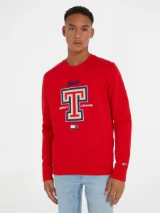 Tommy Jeans Modern Sport T Crew Sweatshirt Rot #997366