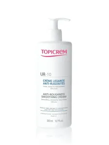 Topicrem UR-10 Anti-Roughness Smoothing Cream Körpercreme für sehr trockene und empfindliche Haut 500 ml