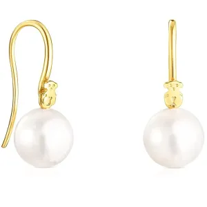 Tous Elegante vergoldete Ohrringe mit Perlen Gloss 111233550