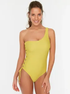 Trendyol Einteiliger badeanzug Gelb #226643