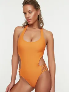 Trendyol Einteiliger badeanzug Orange