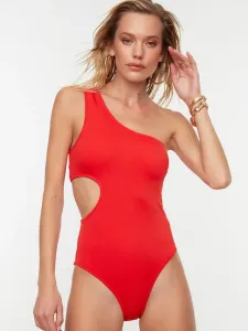 Trendyol Einteiliger badeanzug Rot #228919