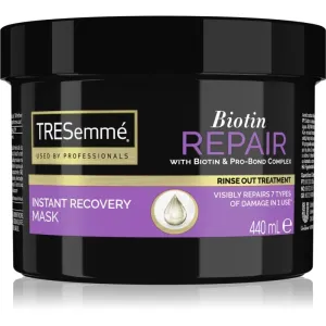 TRESemmé Regenerierende Maske für geschädigtes Haar Biotin Repair (Instant Recovery Mask) 440 ml