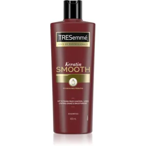 TRESemmé Keratin-Shampoo für glattes Haar ohne Frizz Keratin (Smooth Shampoo) 400 ml