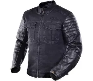 Trilobite 964 Acid Scrambler Denim Jacket Black XL Textiljacke
