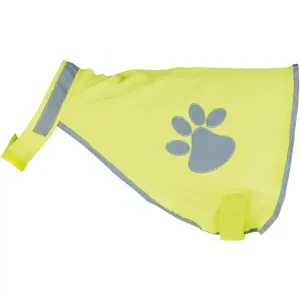 TRIXIE REFLECTIVE DOG VEST XL Sicherheitsweste für den Hund, gelb, größe os