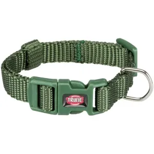 TRIXIE PREMIUM COLLAR M-L Hundehalsband, dunkelgrün, größe M-L
