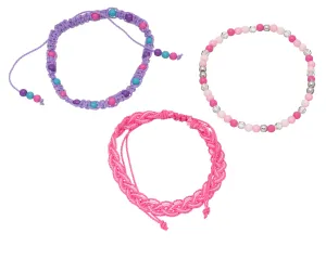 Troli Armband-Set für Mädchen rosa/lila (3 Stück)