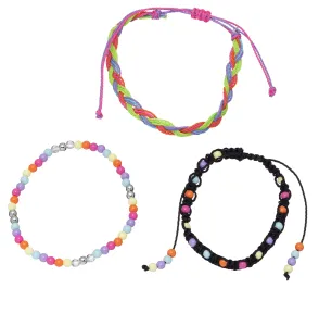 Troli Buntes Set Armbänder für Kinder (3 Stück)