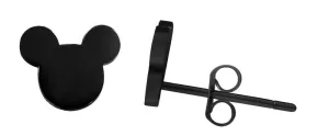 Troli Design schwarze Ohrringe Mickey Mouse