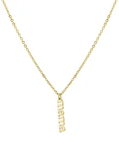 Troli Halskette mit vergoldetem Anhänger Mama VEDN0451SG