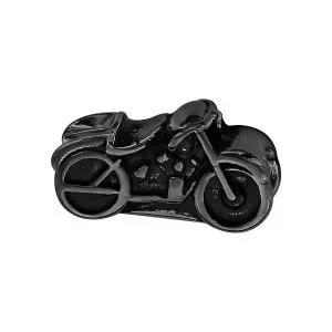 Troli Modische Stahlperle Motorrad BEAHD-BLACK