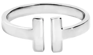 Troli Offener Stahl Ring für Frauen 51 mm