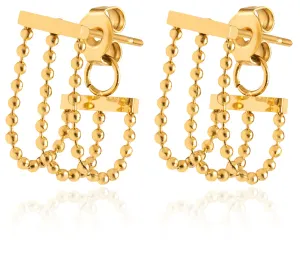Troli Original vergoldete Ohrringe mit Ketten