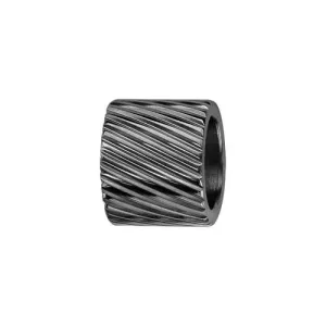 Troli Polierte schwarze Perle aus Stahl BAS1014_3