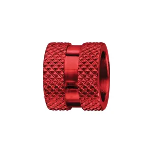 Troli Rote Aluminiumperle für Armbänder B15009R