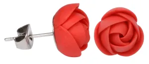 Troli Rote Ohrringe Blümchen