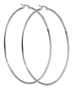 Troli Stahl-Ohrringe Kreise 2-8 cm 2cm