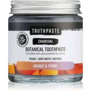 Truthpaste Charcoal natürliche Zahncreme Fennel & Orange 100 ml