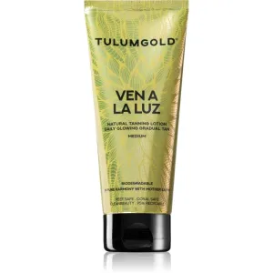 Tannymaxx Tulumgold Ven A La Luz Natural Tanning Lotion Medium Bräunungscreme für Solariumaufenthalte 200 ml