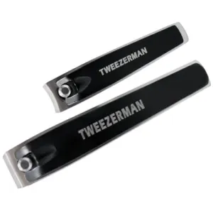 Tweezerman Set 2 Hand- und Fußnagelknipser (Stainless Steel Nail Clipper Set)