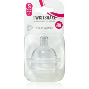 Twistshake Anti-Colic Teat Trinksauger Small 0m+ 2 St