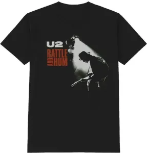U2 T-Shirt Rattle & Hum Unisex Black 2XL