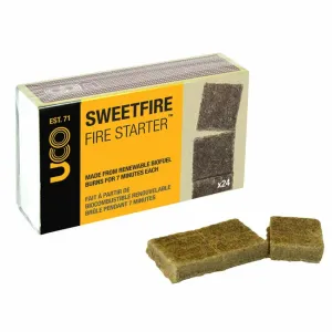 UCO Sweetfire Tabs Umweltfreundliche, sturmsichere Feuerstarter